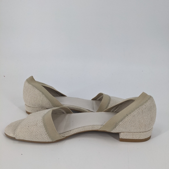STUART WEITZMAN Canvas Flat Sandals - Picture 4 of 8